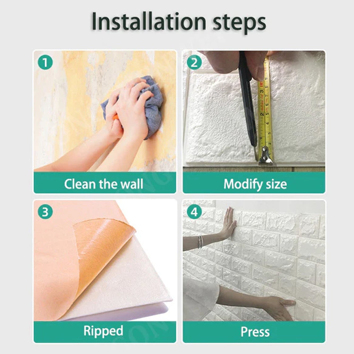 9276 Wallpaper 3D Foam Wallpaper Sticker Panels I Ceiling Wallpaper For Living Room Bedroom I Furniture, Door I Foam Tiles (Square Design) DeoDap 9276 Wallpaper 3D Foam Wallpaper Sticker Panels I Ceiling Wallpaper For Living Room Bedroom I Furniture, Door I Foam Tiles (Square Design) DeoDap